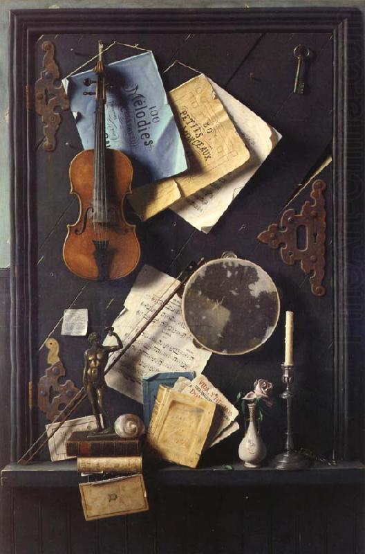 Die alte Schranktur, William Michael Harnett